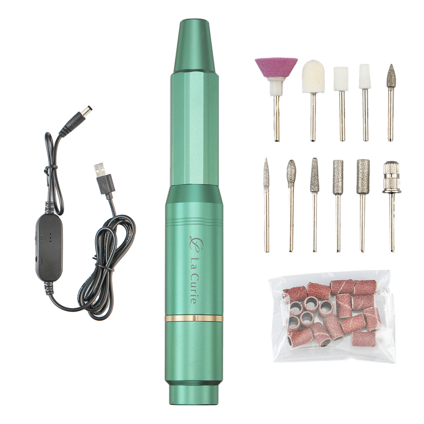 ラスト1点‼️ 電動ネイルマシン ネイルドリル 研磨 グリーン Amazon.co.jp: L'UGX 電動ネイルマシン 30000RPM プロ ネイル