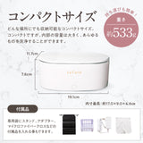 【La Curie】 超音波洗浄機 メガネ洗浄器 最大48,000Hz  超音波クリーナー 洗浄ホルダー付き 洗浄カゴ メガネ アクセサリー ジュエリー 腕時計 眼鏡 入れ歯 指輪 印鑑 貴金属などにも 容量 500ml  3カラー プレゼントにも最適【1年保】La Curie017
