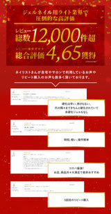 【La Curie】 2025年最新リニューアル！ネイルインフルエンサー監修 LED ＆ UV ジェルネイルライト 48W ジェルネイル 低ヒート機能 セルフネイル ネイルライト UVライト レジン ジェルネイルシール レジンクラフト【1年保証＆ uee nail監修】