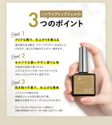 【La Curie】ジェルネイル ベースジェル トップジェル マットトップジェル マグネットトップジェル 化粧品 ノンワイプ UV/LED対応 15g 【1年保証】 La Curie025