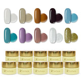 【La Curie】 カラージェル 3g 全50色 ジェルネイル ソークオフタイプ LED UV対応 高発色 重ね塗りOK ムラになりにくい セルフネイル 初心者 サロン品質 くすみカラー パステルカラー ラメ シアー 速乾 密着 艶 【30日保証 La Curie公式】【1年保証】 La Curie026