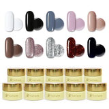 【La Curie】 カラージェル 3g 全50色 ジェルネイル ソークオフタイプ LED UV対応 高発色 重ね塗りOK ムラになりにくい セルフネイル 初心者 サロン品質 くすみカラー パステルカラー ラメ シアー 速乾 密着 艶 【30日保証 La Curie公式】【1年保証】 La Curie026