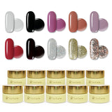 【La Curie】 カラージェル 3g 全50色 ジェルネイル ソークオフタイプ LED UV対応 高発色 重ね塗りOK ムラになりにくい セルフネイル 初心者 サロン品質 くすみカラー パステルカラー ラメ シアー 速乾 密着 艶 【30日保証 La Curie公式】【1年保証】 La Curie026