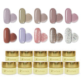 【La Curie】 カラージェル 3g 全50色 ジェルネイル ソークオフタイプ LED UV対応 高発色 重ね塗りOK ムラになりにくい セルフネイル 初心者 サロン品質 くすみカラー パステルカラー ラメ シアー 速乾 密着 艶 【30日保証 La Curie公式】【1年保証】 La Curie026